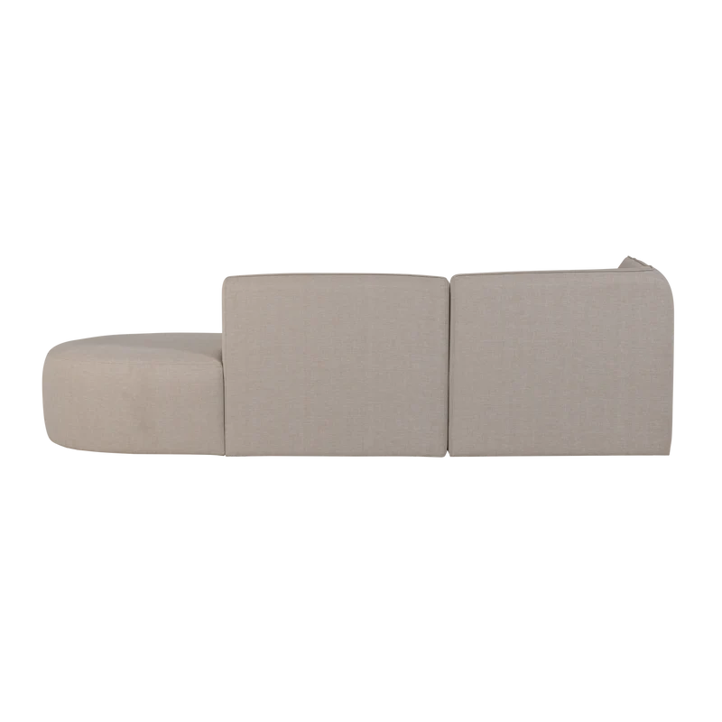 Garten-Lounge-Set organisch natur links