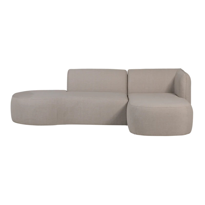Garten-Lounge-Set organisch natur rechts