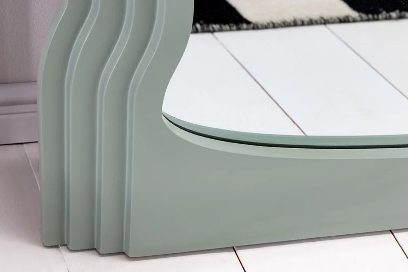 Extravaganter Rundbogen Design Spiegel 160x80cm FORMOSA grün