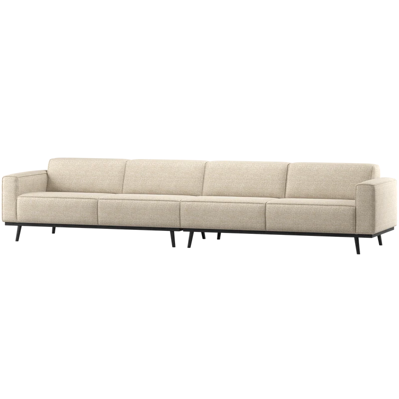 Statement XL 4-sitzer sofa 372 cm beige melange
