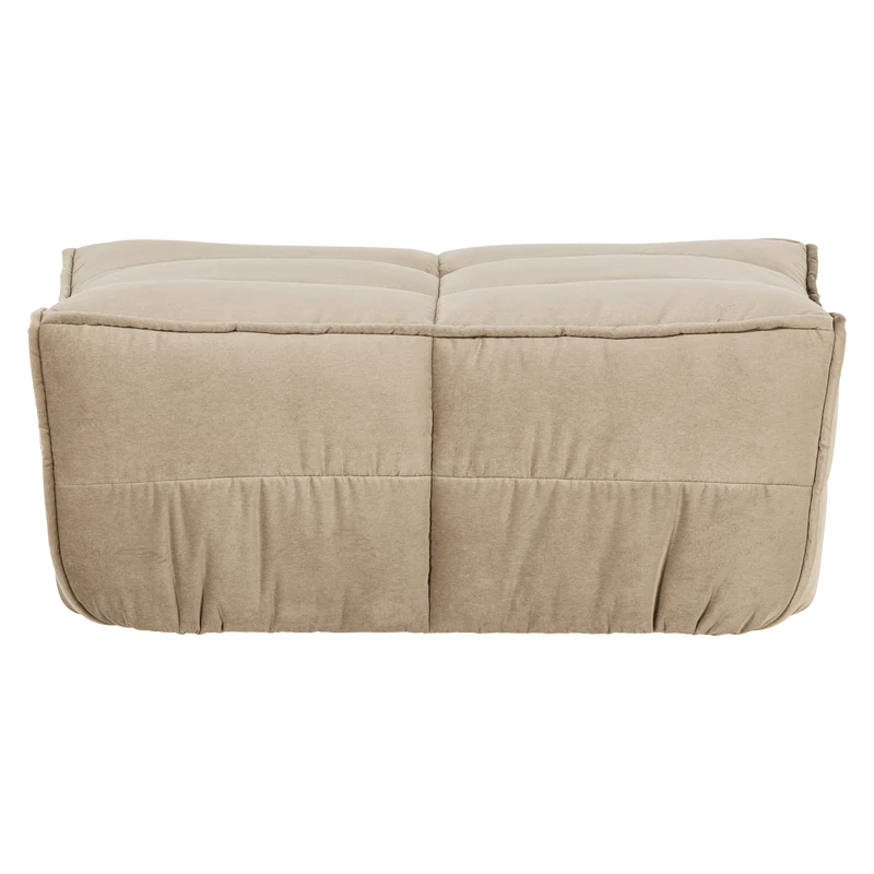 Cluster hocker samt soft beige