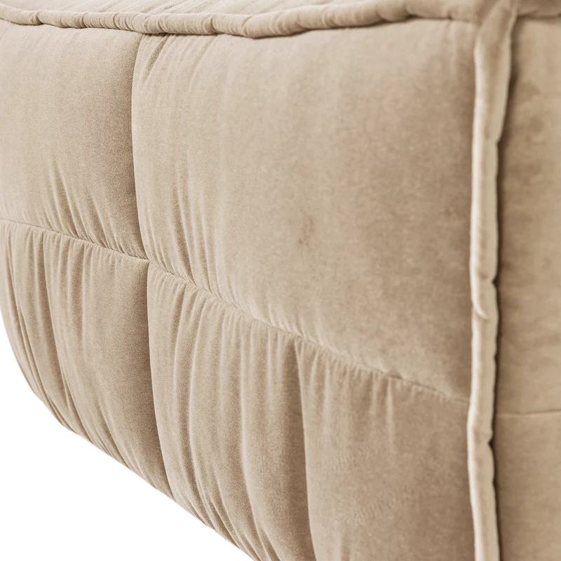 Cluster hocker samt soft beige