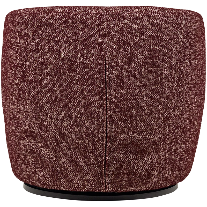 Serra drehfauteuil bordeauxrot melange