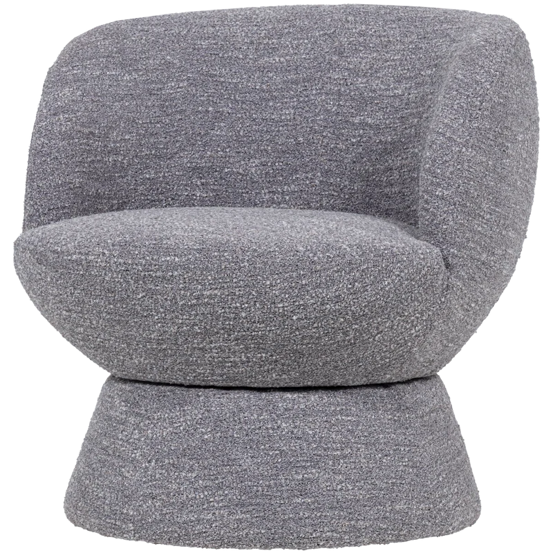 Shuffle drehfauteuil grau melange