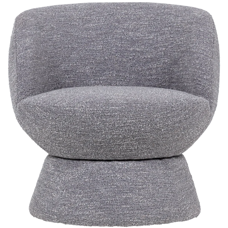 Shuffle drehfauteuil grau melange