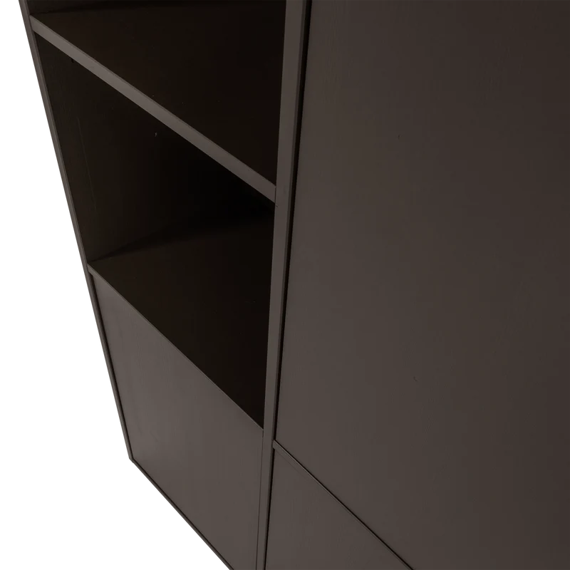 Meggy ablageschrank rechts 108 cm kiefer mittelbraun