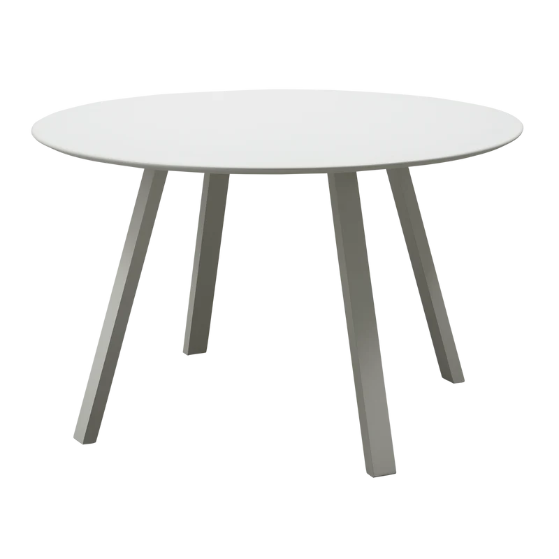 Auke buitentafel aluminium mist 75xø120 cm