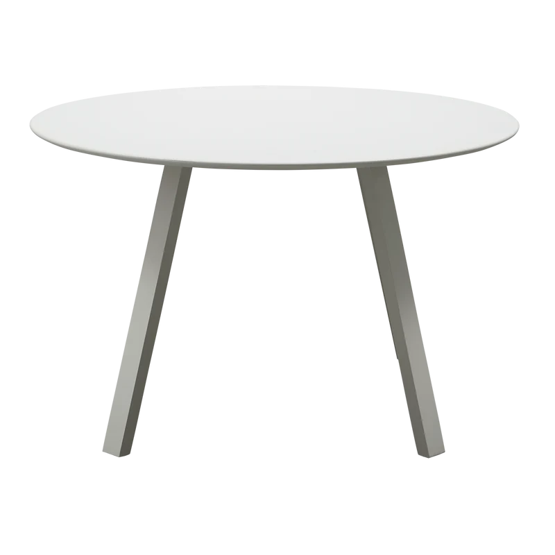 Auke buitentafel aluminium mist 75xø120 cm