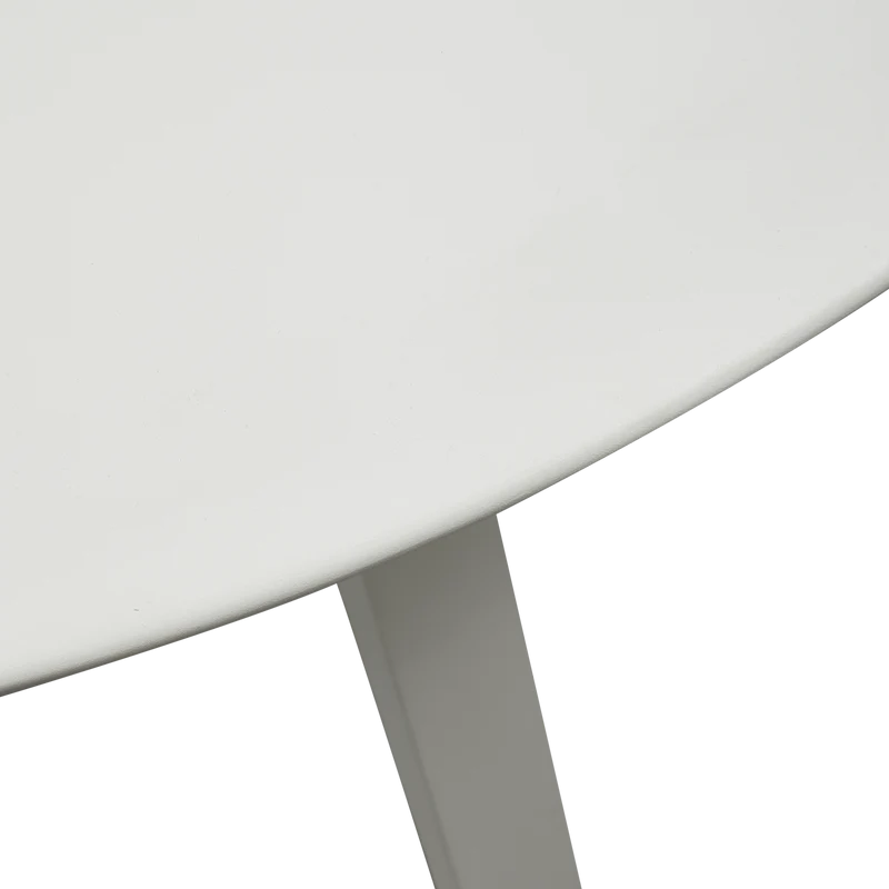 Auke buitentafel aluminium mist 75xø120 cm