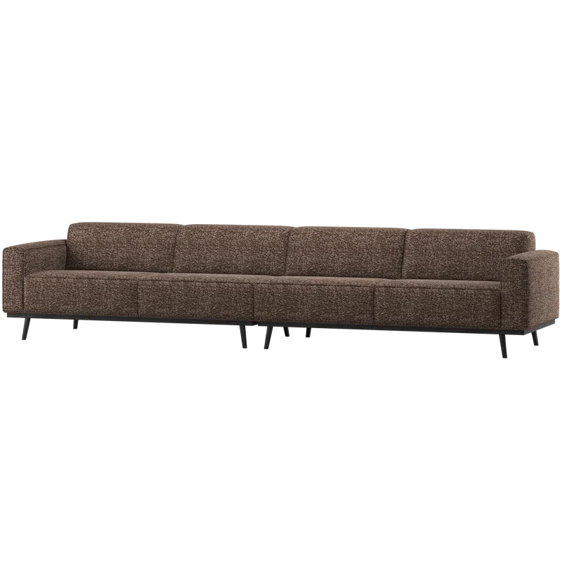 Statement XL 4-sitzer sofa 372 cm braun melange