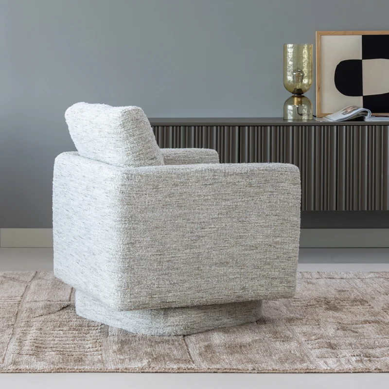 Oska drehfauteuil natur melange