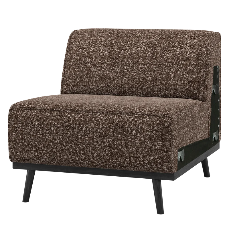 Statement 1-sitzer element braun melange