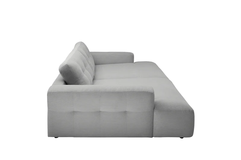 KAWOLA Big Sofa MIKA Feincord grau