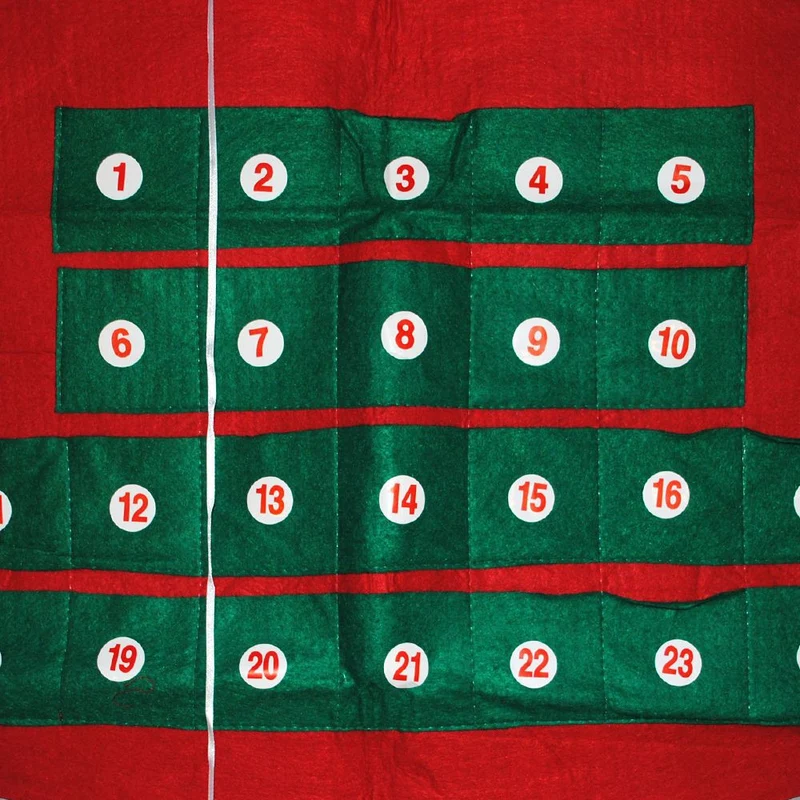 Adventskalender ENGEL Weihnachtskalender 100cm aus Filz