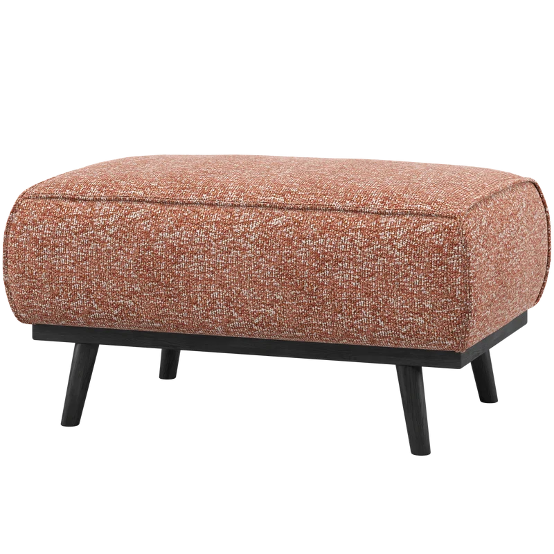 Statement hocker terra melange