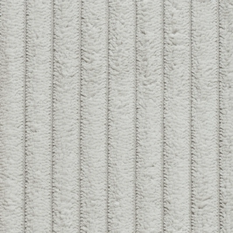 KAWOLA Sofa MADELINE 3-Sitzer Cord hellgrau