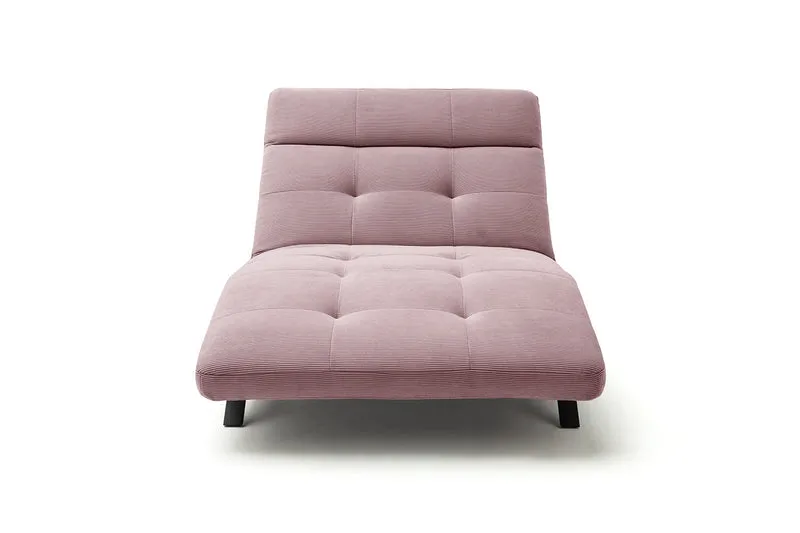 KAWOLA Relaxliege AMERIVA motorisch Maxi Feincord rosa