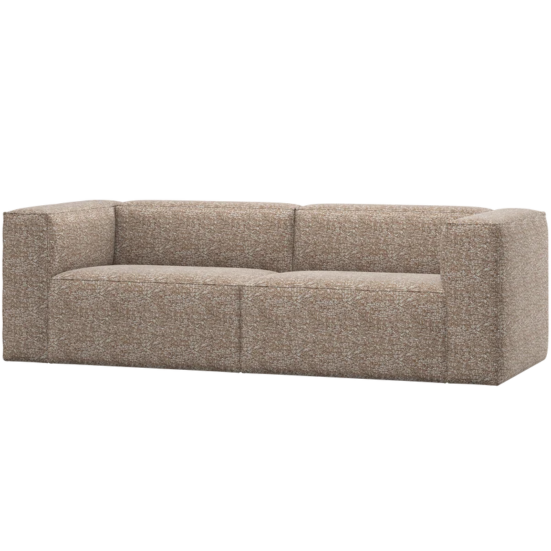 Bean 3,5-sitzer sofa hellbraun melange