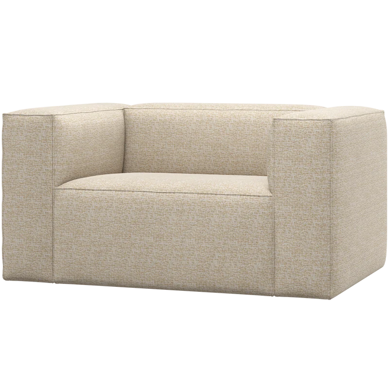 Bean sessel beige melange