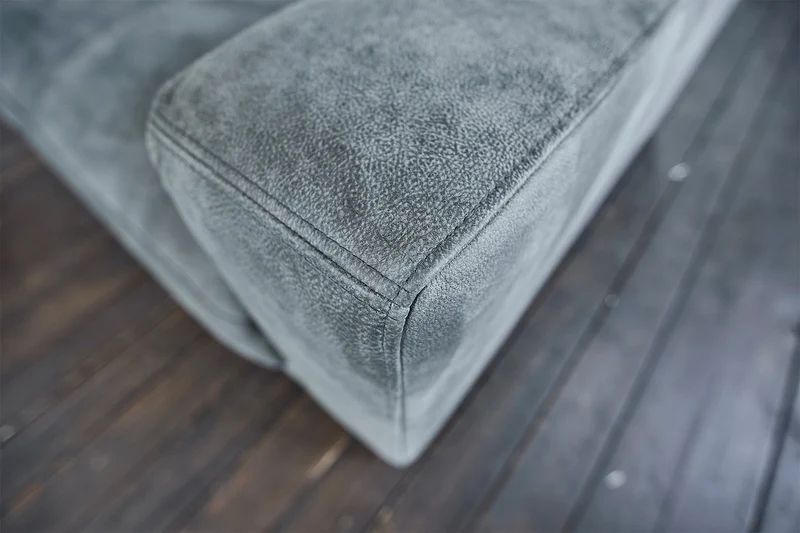 Sofa Ledersofa GIGANT 4 Sitzer Leder nobile anthrazit