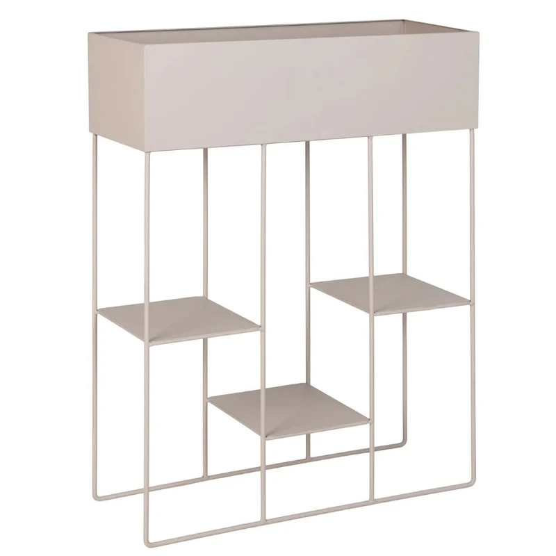Modernes Pflanz- Regal MENSOLA Metall 80x60cm Blumenständer