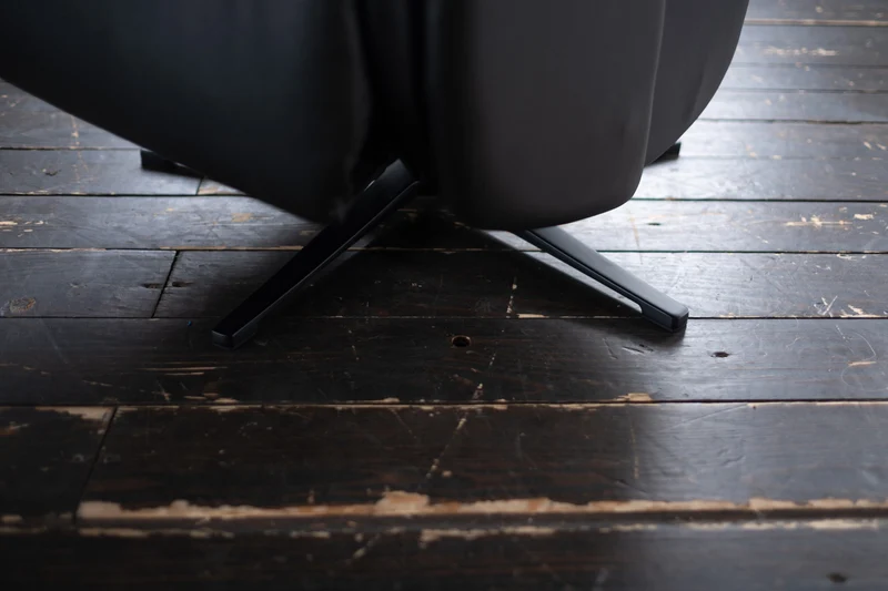 KAWOLA Sessel NAMA Relaxsessel drehbar Leder schwarz