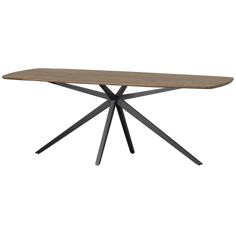 Tablo Esstisch dänisch oval vj 220 x 100 cm kaschmirbraun