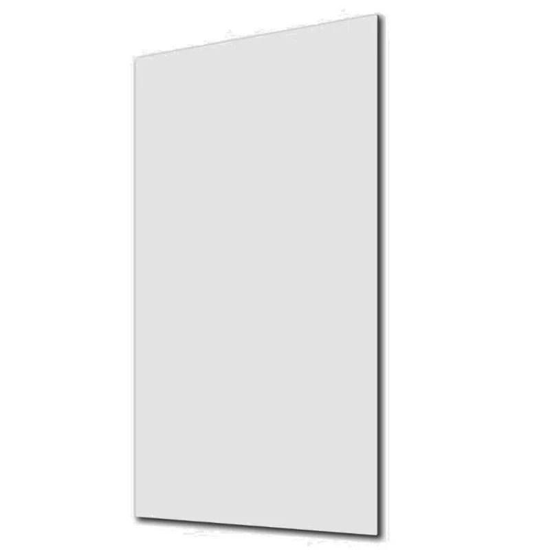 Puristischer Spiegel ENJA 70x50cm längs+quer ESG-Glas rahmenlos