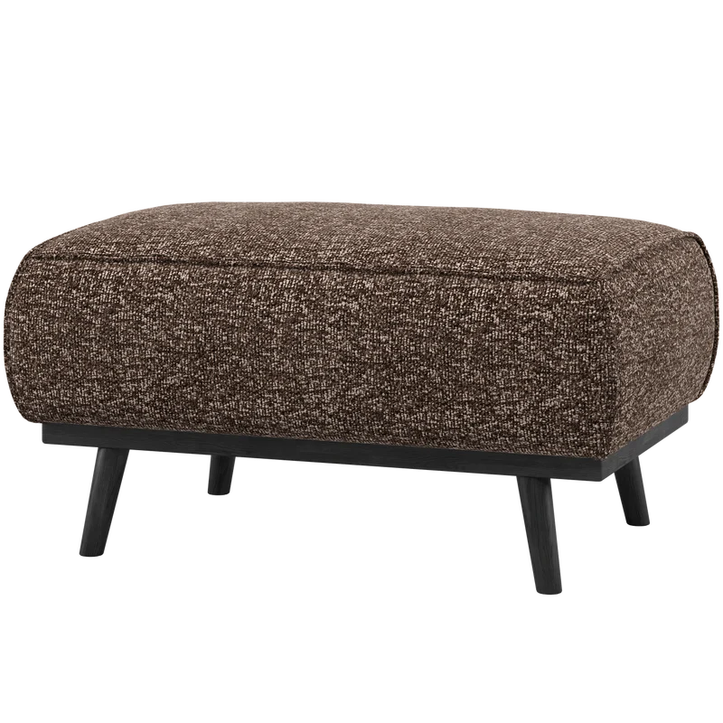 Statement hocker braun melange