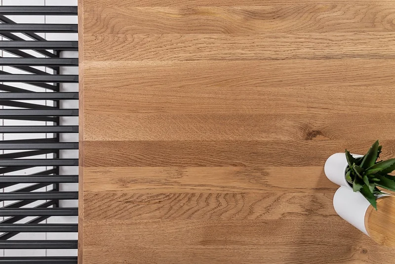 Design Couchtisch STRIVE 100cm Eiche geölt