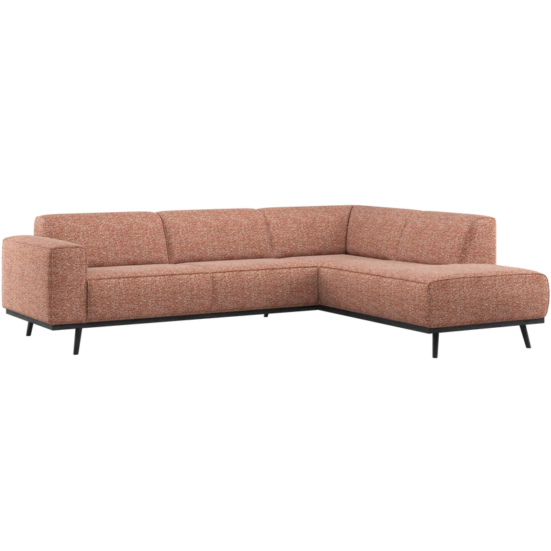 Statement ecksofa rechts terra melange