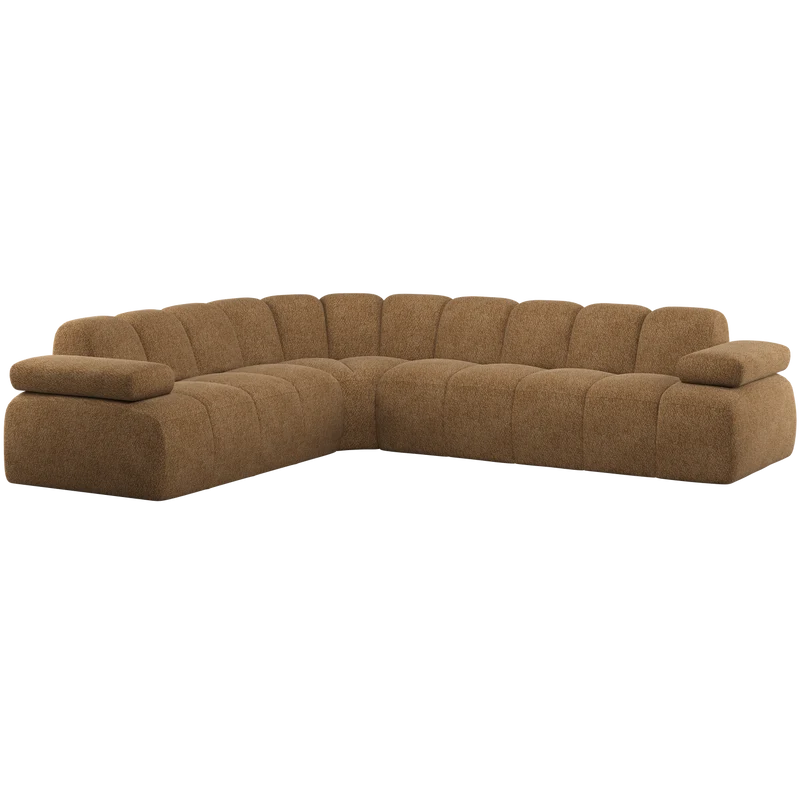 Mojo ecksofa links honiggelb