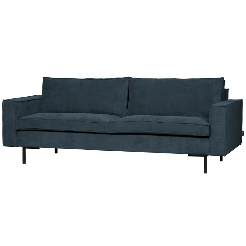 Arwin 3-Sitzer-Sofa Stahlblau