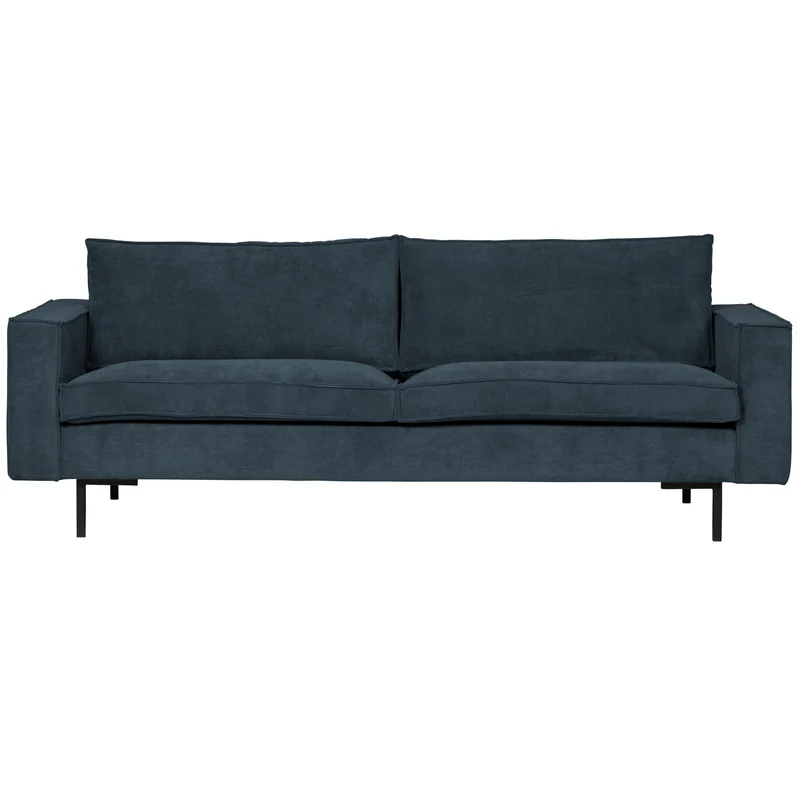 Arwin 3-Sitzer-Sofa Stahlblau