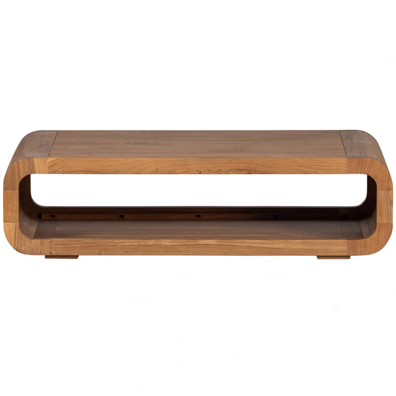 Kin Couchtisch aus naturbelassenem Akazienholz