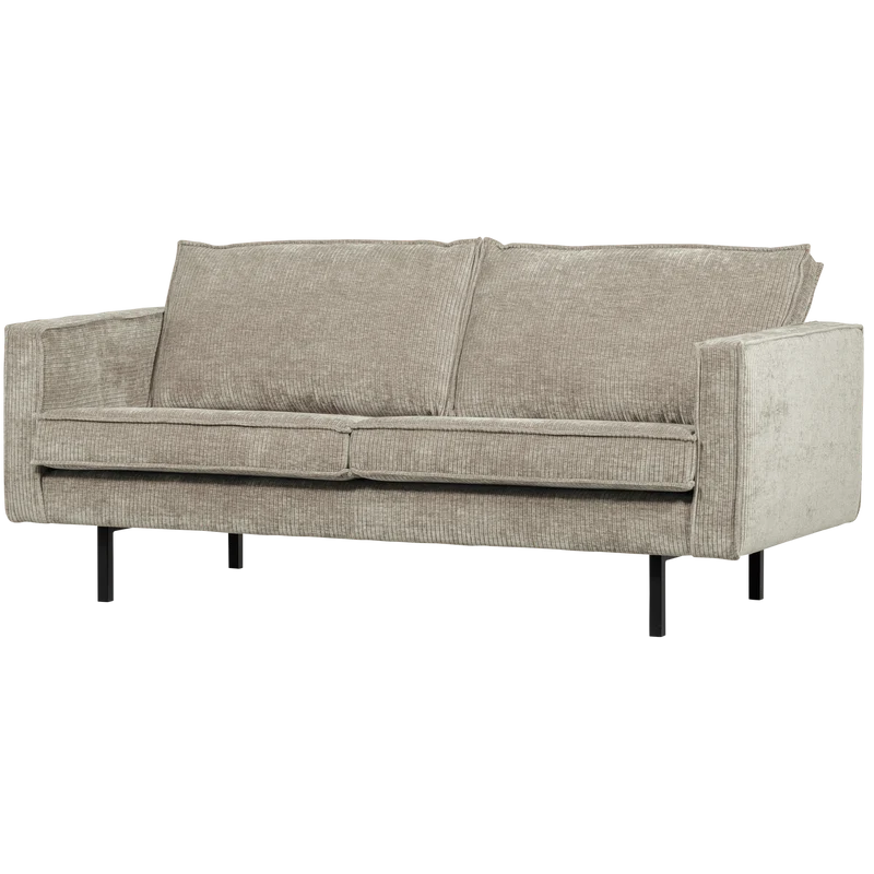 Rodeo 2,5-sitzer sofa cord dunkelsand