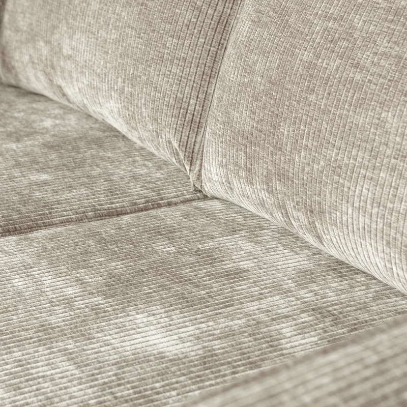 Rodeo 2,5-sitzer sofa cord dunkelsand