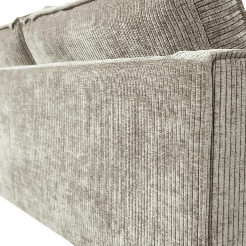 Rodeo 2,5-sitzer sofa cord dunkelsand