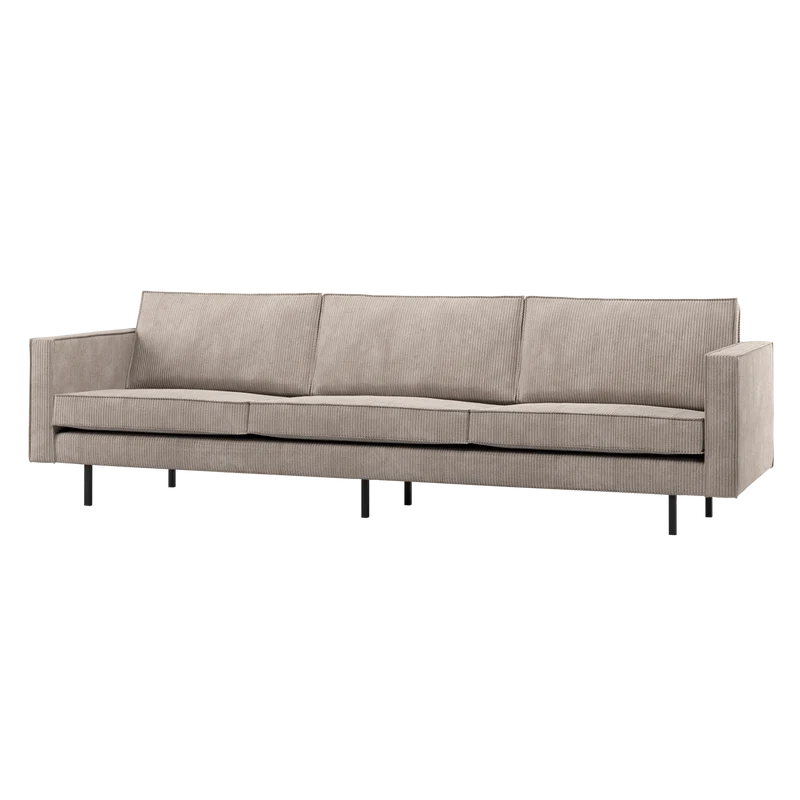 Rodeo 3-sitzer sofa cord dunkelsand