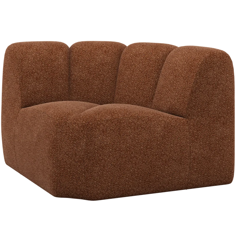 Mojo eckelement rostbraun