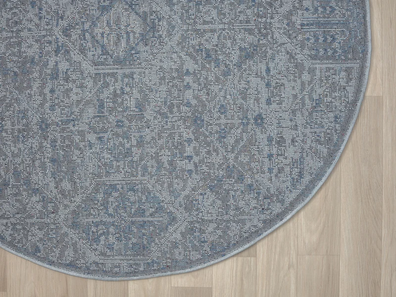 Teppich HERIZ No.2 rund multi-color 120 x 120 cm