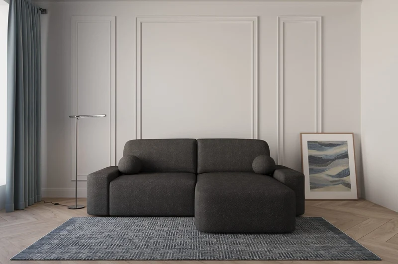 Ecksofa – Oval – Bezug Arena, Schlaffunktion 140 × 200 cm