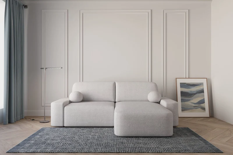 Ecksofa – Oval – Bezug Arena, Schlaffunktion 140 × 200 cm