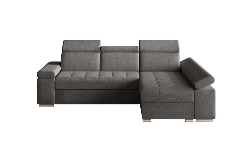 Ecksofa – Toronto – Schlafsofa mit Delfin-Mechanismus & Bettkasten