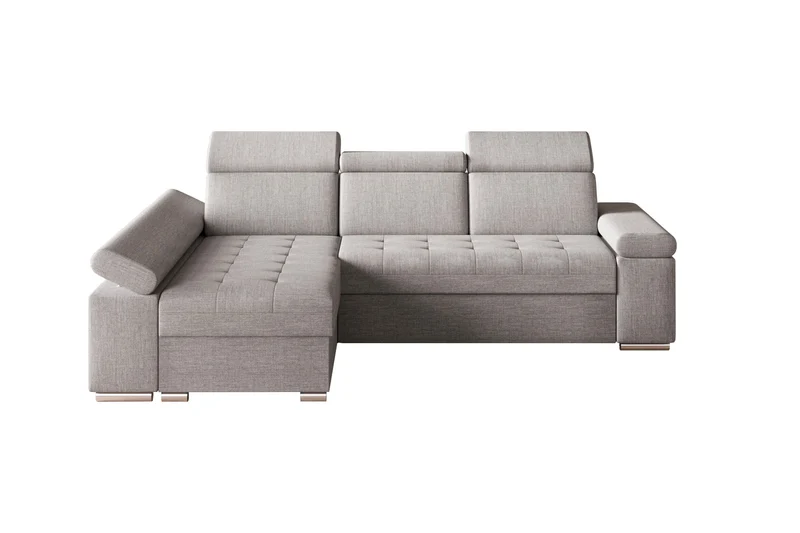 Ecksofa – Toronto – Schlafsofa mit Delfin-Mechanismus & Bettkasten
