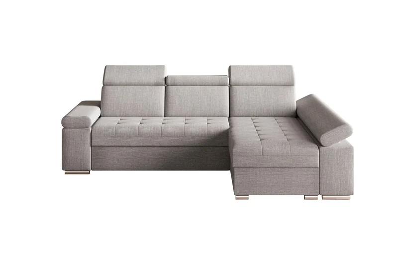 Ecksofa – Toronto – Schlafsofa mit Delfin-Mechanismus & Bettkasten