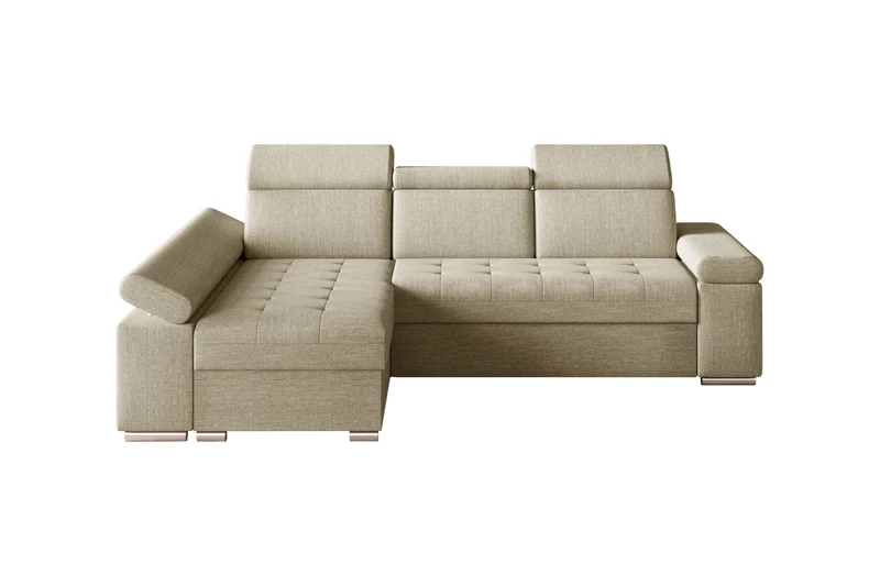 Ecksofa – Toronto – Schlafsofa mit Delfin-Mechanismus & Bettkasten