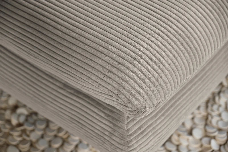 KAWOLA Longseat CHARME Cord steingrau