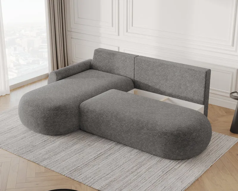 Ecksofa – Diune – Modernes Schlafsofa mit Bettkasten & großer Liegefläche