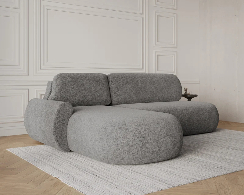 Ecksofa – Diune – Modernes Schlafsofa mit Bettkasten & großer Liegefläche